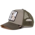 Miniatyrbilde 1 av 2: Mesh-hette med dyrebroderi Snapback Hat Get goat