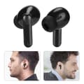 Språköversättningshörlurar Multifunktion 144 Språk Bluetooth Språköversättningsenhet för Resor Shopping Svart-FO-