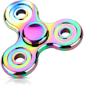 Pikkukuva 1 / 5: Fidget Spinner Lelu EDC Käsipyöritin Metalli Ruostumaton Teräs