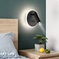 Miniatyrbillede 4 af 5: Sengelampe LED Væglampe Indendørs Hotel Væglamper Senge Hall Væg L‘-XT-