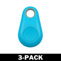 GPS Mini Tracker för Hund / Katt / Nycklar Ljusblå 3-Pack-FO-