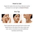 Miniatyrbild 8 av 11: Bio-dance bio-collagen real deep mask kollagenmask för ansiktet över natten mas-KK- 2 förpackning med 4