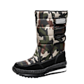 Miniatyrbild 4 av 5: Vinterstövlar med vadderat foder Vattentäta snöboots Svart Black 37