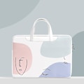 Miniatyrbillede 3 af 5: PU Læder Laptop Taske, Håndtaske til Kvinder, 12 Tommer, 13.3 Tommer, 14 Tommer og 15.6 Tommer