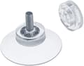 8 pcs Suction Cups Ø 30 mm with M4x10mm Thread with Knurled Nut, ZQKLA-FO-