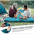 Pikkukuva 4 / 5: Itsestään täyttyvä retkipatja: Paksu kevyt yhden hengen retkipatja puhallettava ja kiinnitettävä kahden hengen retkipatja ja kompakti Inflatable_RY-LP-