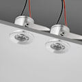 Miniatyrbilde 2 av 4: Downlight Lamper, LED Innebygd Spotlight 1W Innebygd Liten Spotlampe LED Taklampe Med Transformator For Vinkjeller, Stue, AC85-265V, 10stk