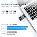 Pikkukuva 4 / 5: Flash-muisti, 3-in-1 USB 3.0 -muistitikku, valokuvamuisti ulkoinen tallennus peukalomuisti iPhonelle iPadille Android-tietokoneelle 64gb-kulta Gold Gold 8GB