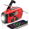 Miniatyrbillede 1 af 5: Nødvevradio - 7400mWh AM/FM/NOAA Vejrradio GOLD