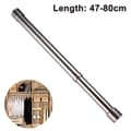Extendable Wardrobe Clothes Rail Stainless Steel-FO-