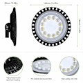 Miniatyrbillede 5 af 5: UFO LED Industrilampe 50W, 5000LM High Bay Lampe Værkstedslampe