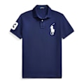 Miniatyrbild 4 av 5: PoloRalphLauren Herr Classic Fit Kortärmad Pikétröja Royal Blue-White Royal Blue-White S