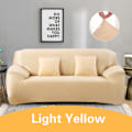 Miniatyrbild 4 av 4: Elastiskt Stretch Sofföverdrag 1/2/3/4 Sits Överdrag Soffskydd för Universella Soffor Modulsoffor L-formade Överdrag 015 15 Size-1(90-140cm) 1pc