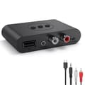 Miniatyrbild 1 av 5: Bluetooth 5.2 ljudmottagare med USB, RCA & Aux-ingång-FO-