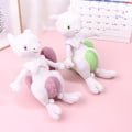 Miniatyrbillede 3 af 5: Plyslegetøj Anime Mewtwo Stående Udstoppede Dyr Samling Dukker Julegave