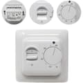 Manual Electric Floor Heating Thermostat with Probe, AC 220V-FO-