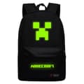 Minecraft lasten reppu kouluun ja matkustamiseen, musta-FO-