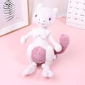 Miniatyrbillede 1 af 5: Plyslegetøj Anime Mewtwo Stående Udstoppede Dyr Samling Dukker Julegave