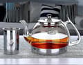 Miniatyrbillede 3 af 5: Induktionskomfur Varmebestandig Glas Tekande, 1000ml, Multifunktionel Filterkande-FO-