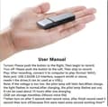 Miniatyrbillede 3 af 5: Digital lydoptager, USB-optager, genopladeligt møde-flashdrev - 16 GB (blå)