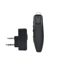 Trådløst Bluetooth PTT-headset til walkie-talkie, håndfrit K-stik til mikrofon-headsetadapter