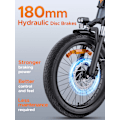 Miniatyrbild 4 av 7: Elcyklar ENGWE LE20 Grå Elcykel med 48V 19.2Ah Batteri – Lång räckvidd, kraftfull kraft, familjevänlig design
