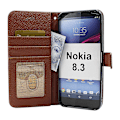 Miniatyrbild 10 av 11: New Standcase Wallet Nokia 8.3 Svart