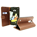 Miniatyrbild 1 av 5: Standcase Wallet LG Stylus 2 (K520) Brun