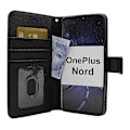 Miniatyrbild 2 av 7: New Standcase Wallet OnePlus Nord (Svart) Hotpink