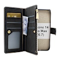 Miniatyrbild 6 av 11: XL Standcase Lyxfodral iPhone 14 Pro Max (6.7) Svart