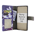 Miniatyrbild 6 av 11: Skimblocker Xperia 10 VI 5G Magnet Plånboksfodral Design
