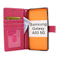 Miniatyrbild 4 av 11: New Standcase Wallet Samsung Galaxy A53 5G (A536B) Ljusblå