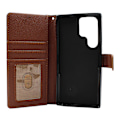 Miniatyrbild 7 av 10: New Standcase Wallet Samsung Galaxy S23 Ultra 5G Brun