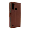 Miniatyrbild 3 av 8: New Standcase Wallet Motorola Moto G8 Power Lite Brun