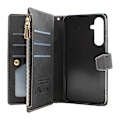 Miniatyrbild 5 av 11: XL Standcase Lyxfodral Samsung Galaxy A35 5G Svart