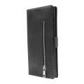 Miniatyrbild 3 av 11: Zipper Standcase Wallet Samsung Galaxy S22 Ultra 5G Grå