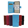 Miniatyrbild 1 av 11: New Standcase Wallet Motorola Moto G62 5G Röd