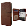 Miniatyrbild 1 av 9: New Standcase Wallet Nokia 2.1 Brun