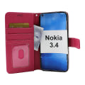 Miniatyrbild 9 av 11: New Standcase Wallet Nokia 3.4 Svart