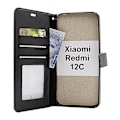 Miniatyrbild 2 av 11: Crazy Horse Wallet Xiaomi Redmi 12C Grön