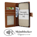 Miniatyrbild 7 av 11: Skimblocker Google Pixel 9 / Pixel 9 Pro 5G Plånboksfodral Svart