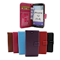Miniatyrbild 1 av 11: New Standcase Wallet iPhone 12 (5.4) (Svart) Lila