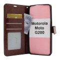 Miniatyrbild 7 av 11: Crazy Horse Wallet Motorola Moto G200 Svart