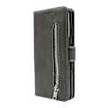 Miniatyrbild 4 av 11: Zipper Standcase Wallet Samsung Galaxy S21 FE 5G (SM-G990B) Grå