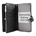 Miniatyrbild 2 av 11: XL Standcase Glitterwallet Samsung Galaxy A32 5G (SM-A326B) Svart