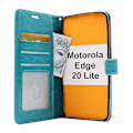 Miniatyrbild 6 av 11: Crazy Horse Wallet Motorola Edge 20 Lite Turkos