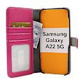 Miniatyrbild 10 av 11: Skimblocker Magnet Fodral Samsung Galaxy A22 5G (SM-A226B) Svart