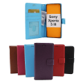 Miniatyrbild 1 av 11: New Standcase Wallet Sony Xperia 5 III (XQ-BQ52) Ljusblå