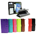 Miniatyrbild 5 av 9: Crazy Horse Wallet Samsung Galaxy A3 2017 (A320F) Grön