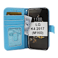 Miniatyrbild 9 av 10: New Standcase Wallet LG K4 2017 (M160) Ljusblå